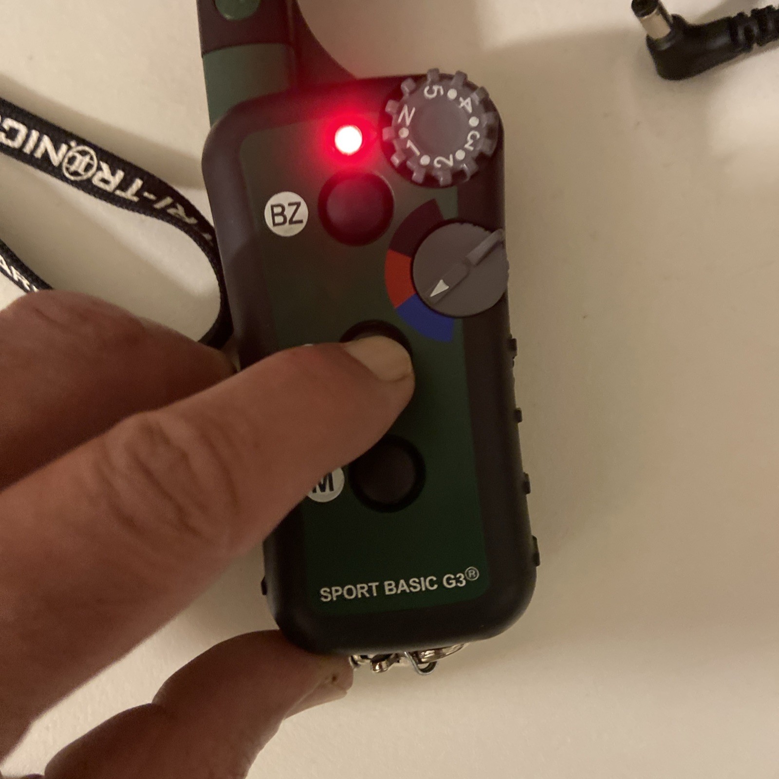 Tri-Tronics Sport Basic G3 EXP remote dog trainer collars and transmitter