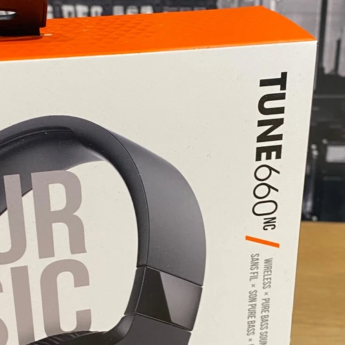 ๐ข JBL Tune 660NC Wireless Active Noise-Cancelling Headphones Black Original - Picture 23 of 23