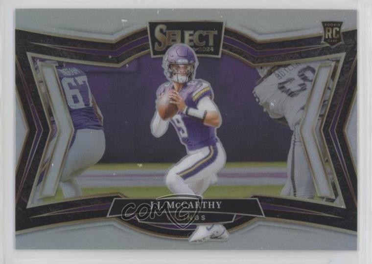 2024 Panini Select Field Level Silver Prizm JJ McCarthy #441 2a5