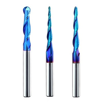 Precise Tapered Carving Router Bit 3D Engraving Trimming Cutter Slotting
