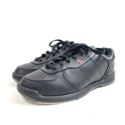 Dexter Mens Size 7 Black Bowling Shoes With Slide-Rite Soles