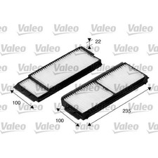 Valeo 698892 Filter Innenraumluft für MAZDA 3 5 BK CR19 CW Innenraumfilter