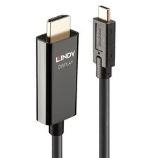 Image of Lindy 5m USB Type C to HDMI 4K60 Adapter Cable with HDR. Cable length: 5 m Co...