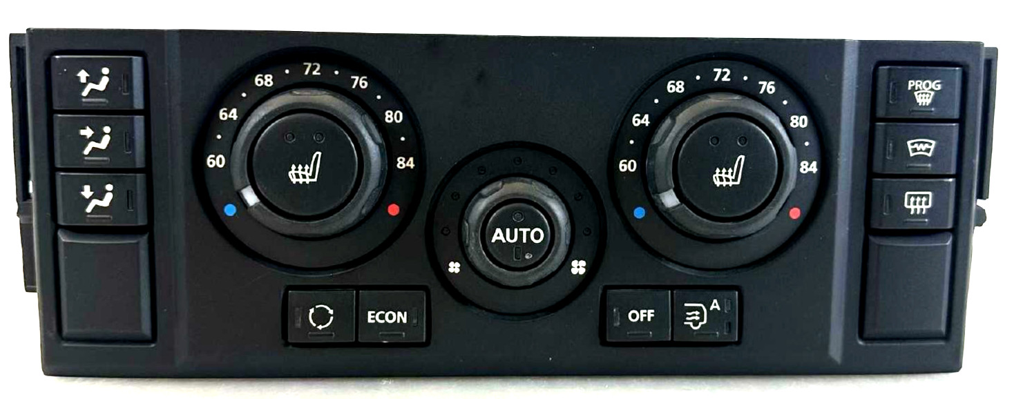 2006-2009 Range Rover L322 Automatic Climate Control HVAC Panel OEM JFC501160
