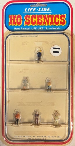 Figuras Life Like 1123 HO Standing People (Juego de 6) | Zustand: New