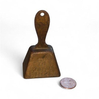 VINTAGE ''RING FOR WICHITA KANSAS'' SOUVENIR METAL BELL