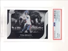 TOM BRADY 2021 CERTIFIED FOOTBALL DARK HORSES BUCCANEERS PSA 8 Q4244