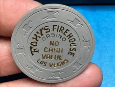 $————-FOXY’S FIREHOUSE ———-LAS  VEGAS NEVADA CASINO NCV CHIP————Z--2743