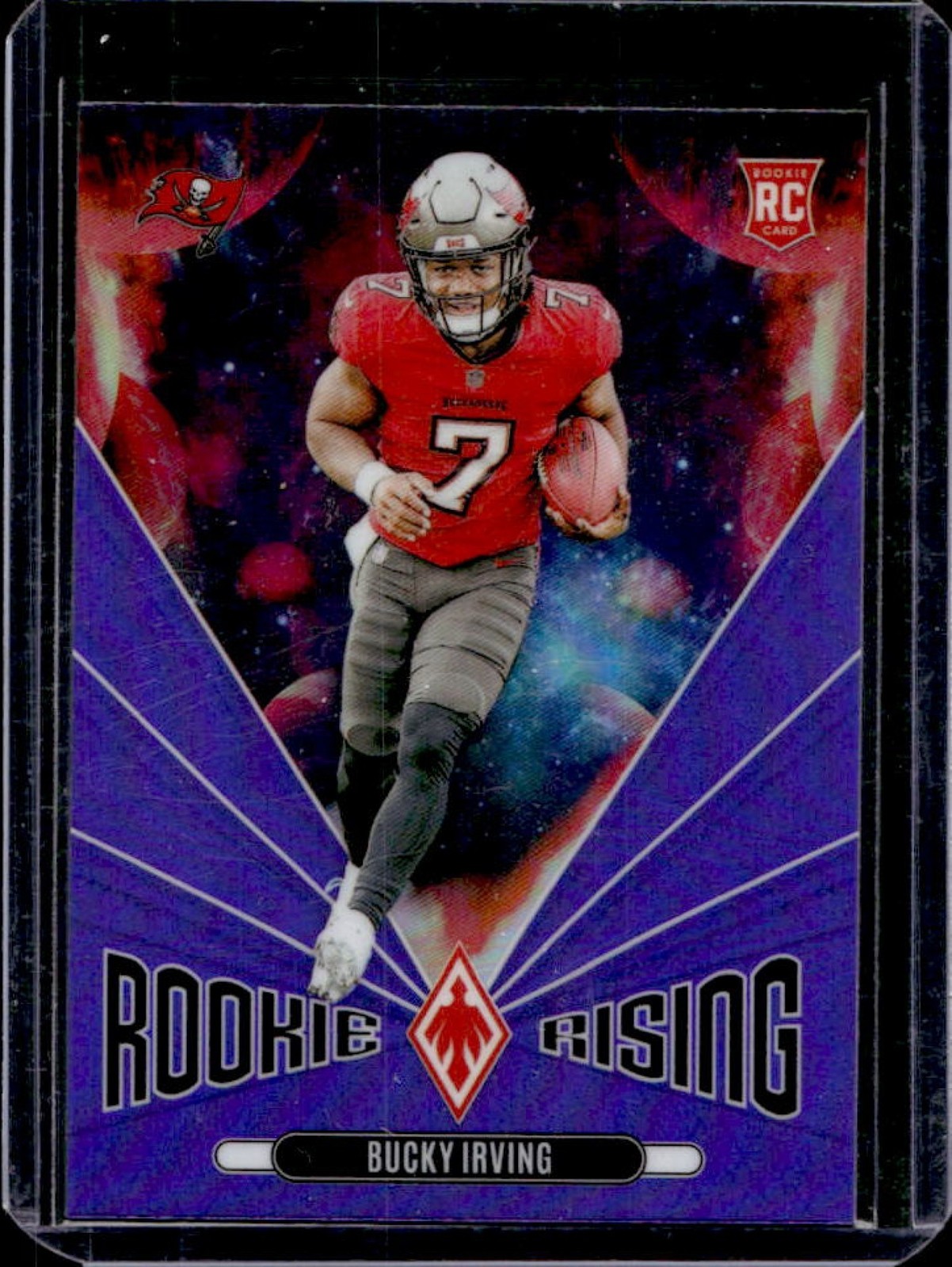 2024 Phoenix Bucky Irving Rookie Rising RC Purple #RR-BIG Buccaneers