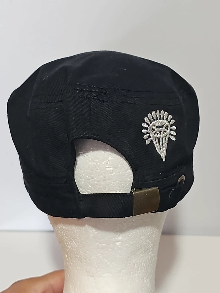 Leader LOGA Calavera Rosas Parche Bordado Cadete Grunge Sombrero Gorra Correa Lote  Foto 4 de 4