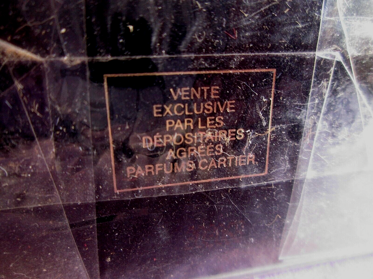 Must de Cartier 1980s Vintage Pure Perfume Splash 30 ml 1 oz