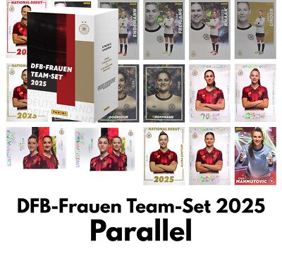 PANINI DFB-Frauen Team-Set 2025 - PARALLEL - Einzelkarten