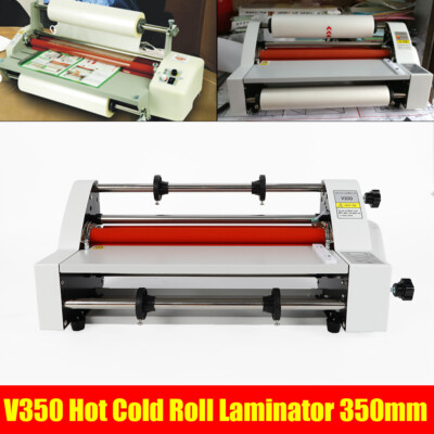 #ad #ad Hot Cold Roll Laminator Single amp; Dual Sided Digital Display Laminating Machine $180.86