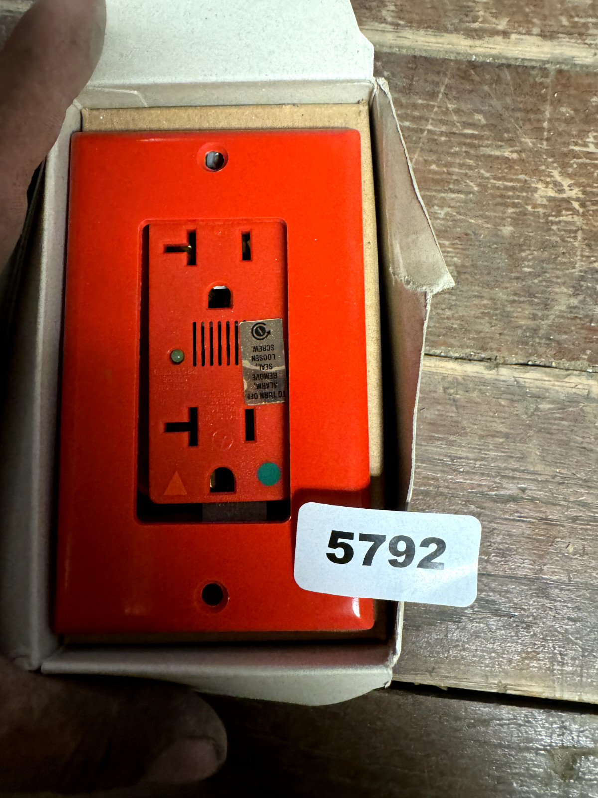 Leviton 8380-IGR Surge Protective Duplex Receptacle