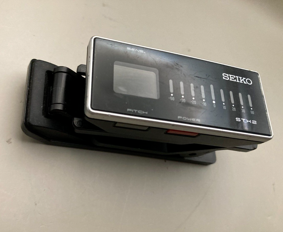 Seiko STX2 Clip Style Chromatic Tuner from Japan | eBay