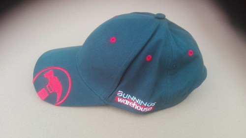 BUNNINGS WAREHOUSE GREEN CAP ONE SIZE 