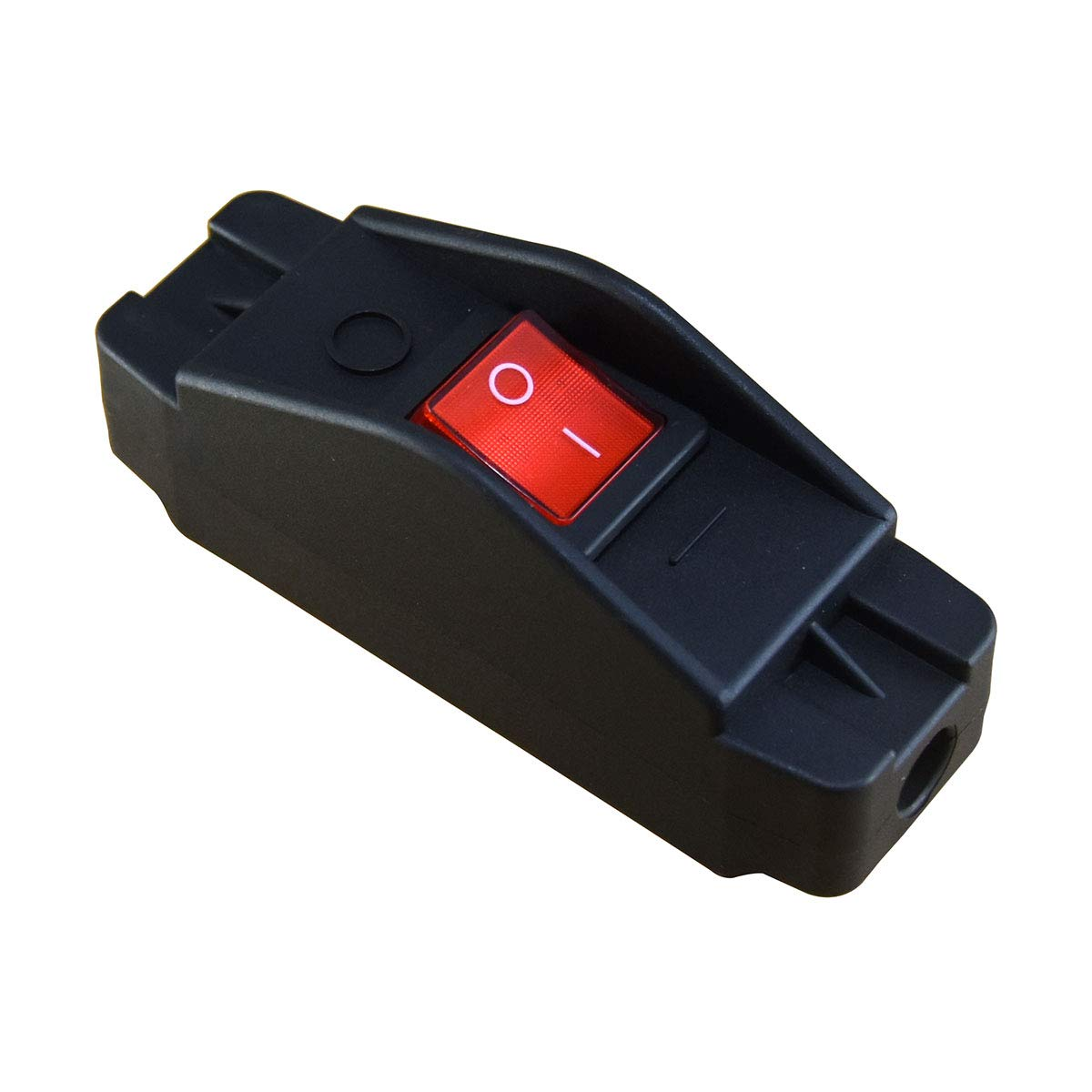 20A Heavy Duty Inline Cord Switch,Large Current In-Line On/Off Rocker Switch wit