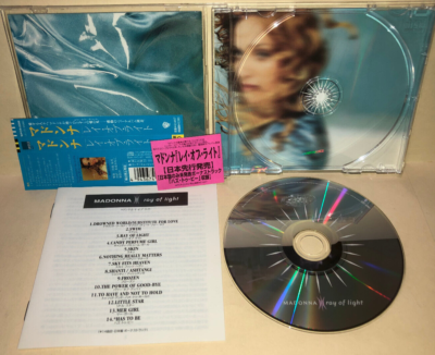 Madonna JAPAN CD Ray of Light album w Bonus Track No 14 HAS TO BE
