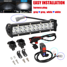 Kit de barra de luz de faros LED Plug&Play para moto de cross Honda CRF230F 250R 450R 110