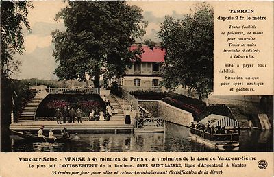 CPA AK VAUX-sur-SEINE-Venise 43 minutes de PARIS et 3min. de la Gare (359633)