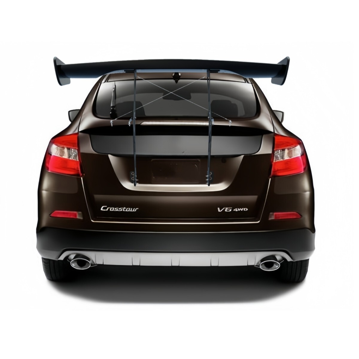FOR 2012-15 HONDA CROSSTOUR ADJUSTABLE GT RACING SPOILER TRUNK