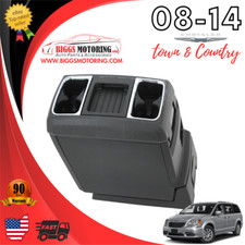 2008-2014 Town Country Grand Caravan Center Console Black 2008-2014 Town Country Grand Caravan Center Console Black