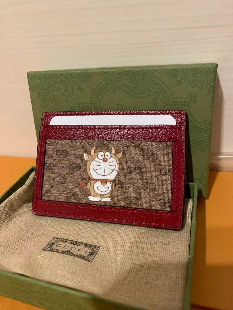 Étui Gucci Doraemon Limited Pass 2021 Rare Taille 10x7,4cm Du Japon Rare