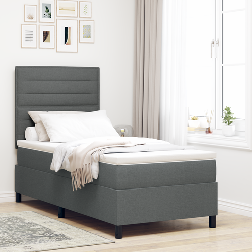 Materasso K12, Colore Grigio Arancione – Letto Singolo O Matrimoniale