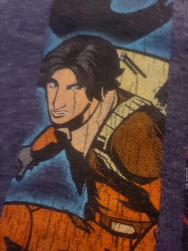 STAR WARS Rebels Boys T-Shirt Lg Ezra Ahsoka Animated Series READ DESCRIPTION - Picture 3 of 11