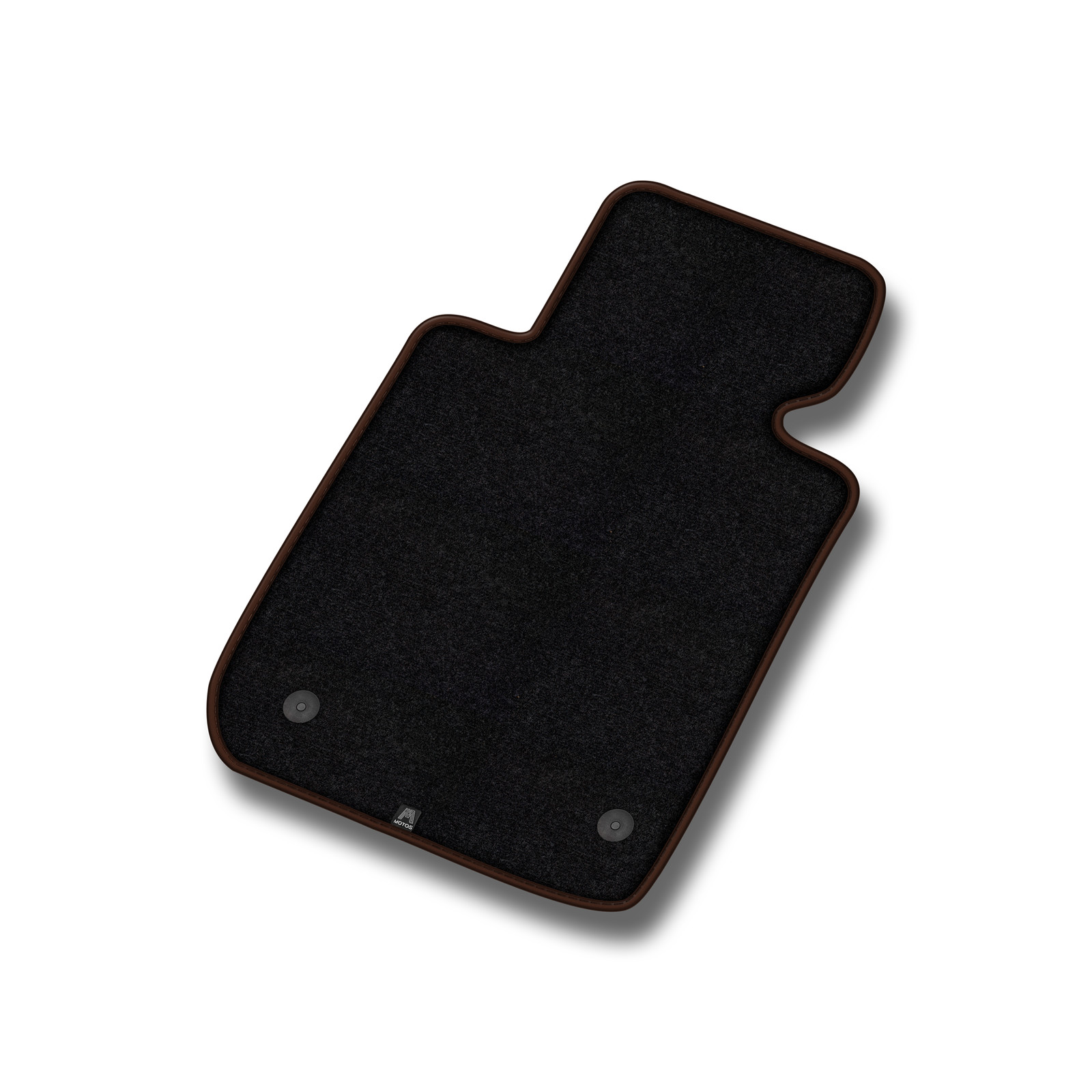 Tapis de sol Citroen C4 I marron moquette velours perforé auto 2004 2005 2006 2007