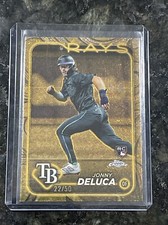 Jonny Deluca 2024 Topps Gilded Gold Speckle Rookie /50