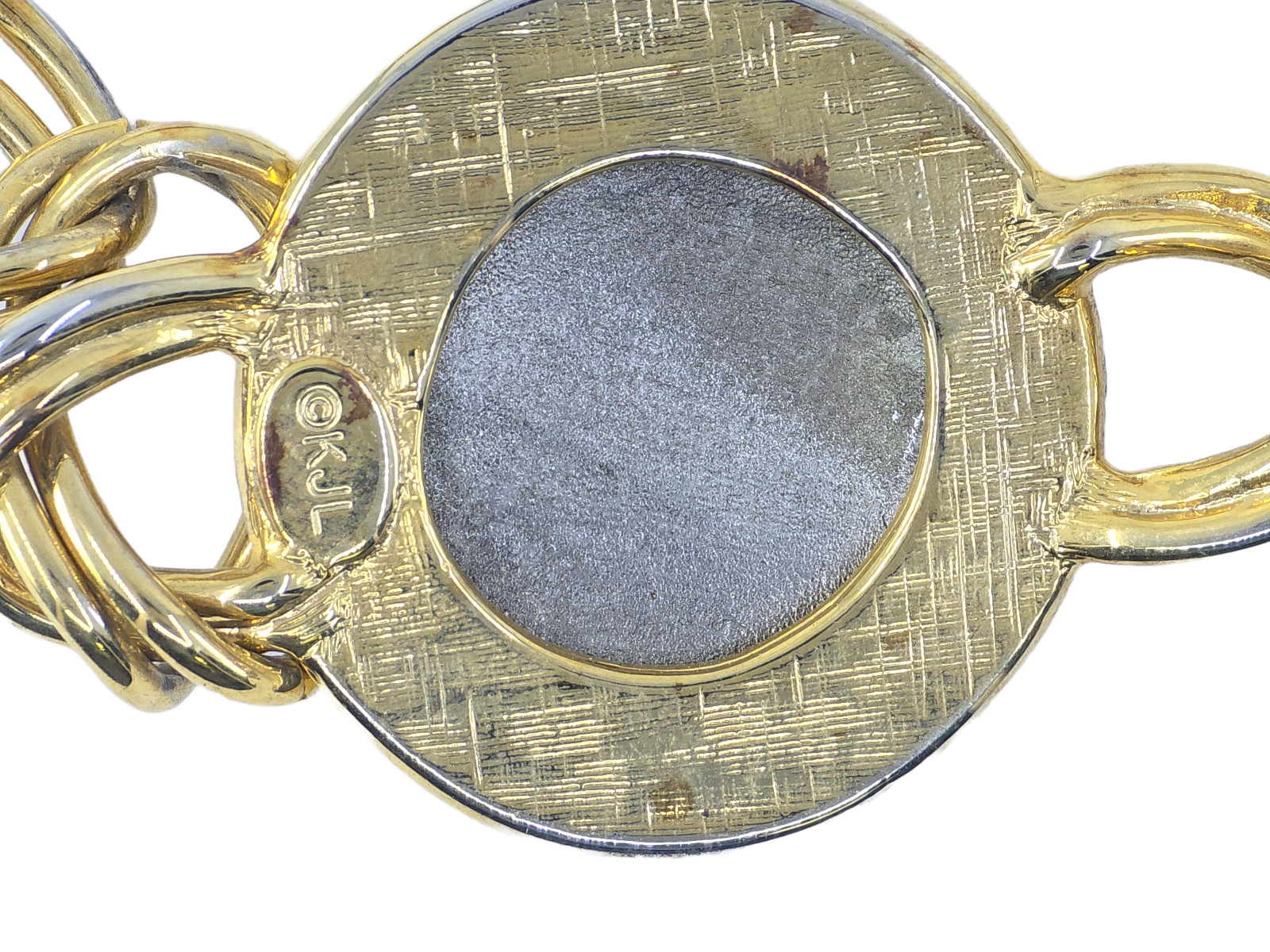 VINTAGE KENNETH JAY LANE ANCIENT ROMAN COIN GOLD … - image 6