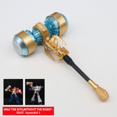 For TFP The Forge of Solus Prime 5MM Grip Handle Weapon Hammer Upgrade Kit