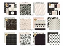 2 Sheets of Echo Park Paper WEDDING DAY 12x12 Scrapbook Cardstock - U Choose