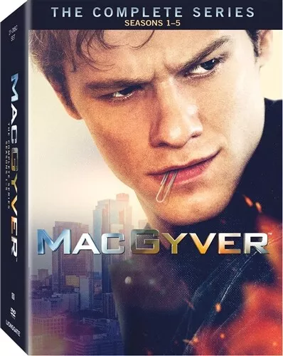 MACGYVER THE COMPLETE 2016 TV SERIES New Sealed DVD Seasons 1-5 Season 1 2 3 4 5