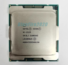 Intel Xeon W-2123 8.25MB 4-core LGA-2066 120W SR3LJ 3.60GHz Server CPU Processor