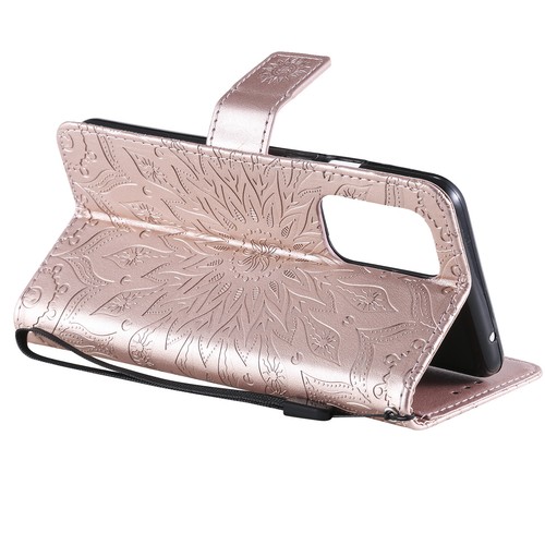 For OnePlus Nord N100 N200 9 8T Flower Pattern PU Leather Flip Wallet Case Cover - Picture 6 of 20