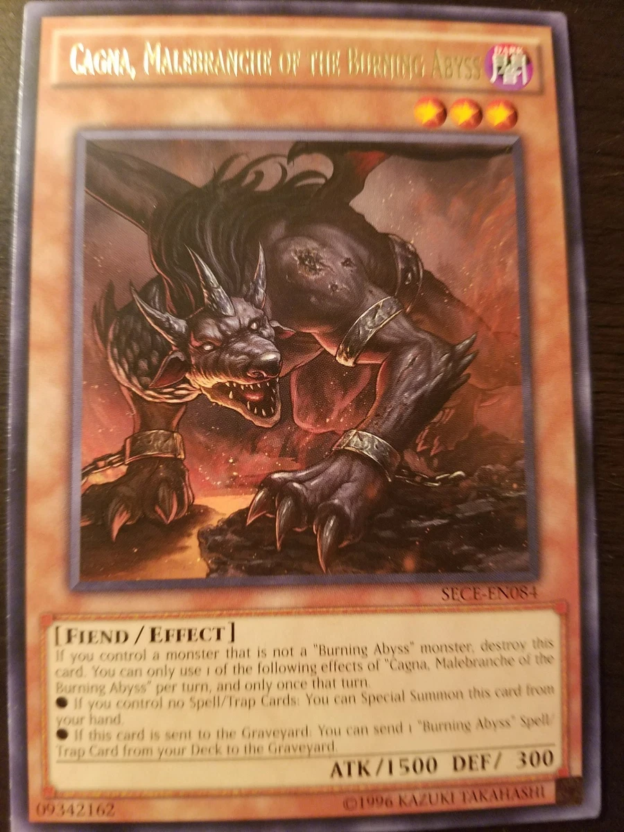 Burning Abyss Yu-Gi-Oh! TCG Individual Trading Card Games for sale