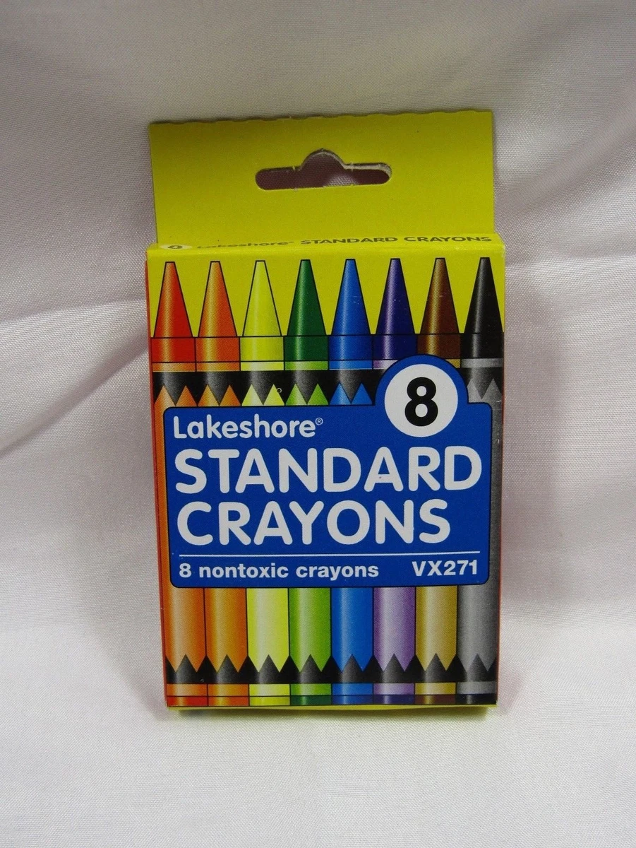 Lakeshore Best-Buy Large Crayons - 12-Color Box