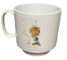 Vintage Urchins Plastic Mug Cup American Greetings Corp Oneida-Ware