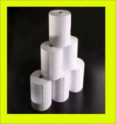 50 Kassenrollen/Bonrollen Normalpapier 76 mm x 40m x 12 mm