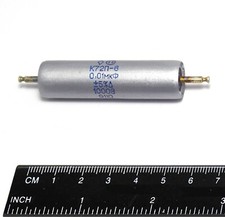 6pcs 0.01uF 1000V 5% K72P-6 PTFE teflon Film Capacitor Audio Hi End Amp USSR