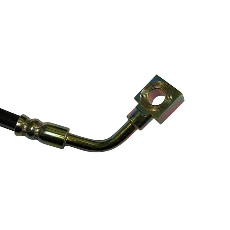 For GMC G1500/G2500 1990-1995 Brake Hydraulic Hose | Stamped Steel Bracket Black — 第 3/4 张图片