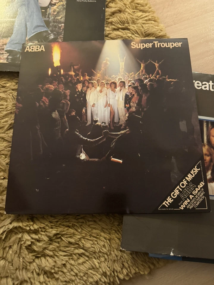 ABBA Vinyl job lot 6 x albums 12” record 33rpm music records vinyl album pop  - Image 3 of 4