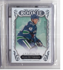 2018-19 Artifacts Rookie Redemption RED208 Elias Pettersson Canucks 687/799