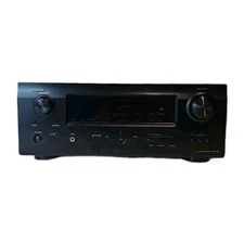 Denon AVR-590 5.1 HDMI Home Theater 75W Surround Sound Receiver Tested/Working