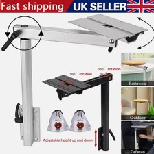 360° Rotating Adjustable Height Table Leg Caravan Boat Lorry Motorhome Versatile