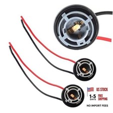 1156 7506 Wiring Harness Sockets Compatible with LED Bulbs, Turn Signal