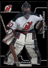 2002-03 Be a Player Signature Series Autograph Buybacks 2001 Scott Clemmensen