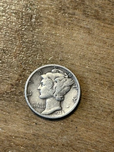 1935S Mercury Dime VG+